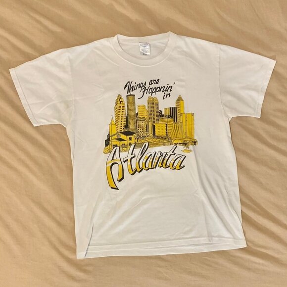 Vintage Atlanta Tee sz L - Picture 1 of 2